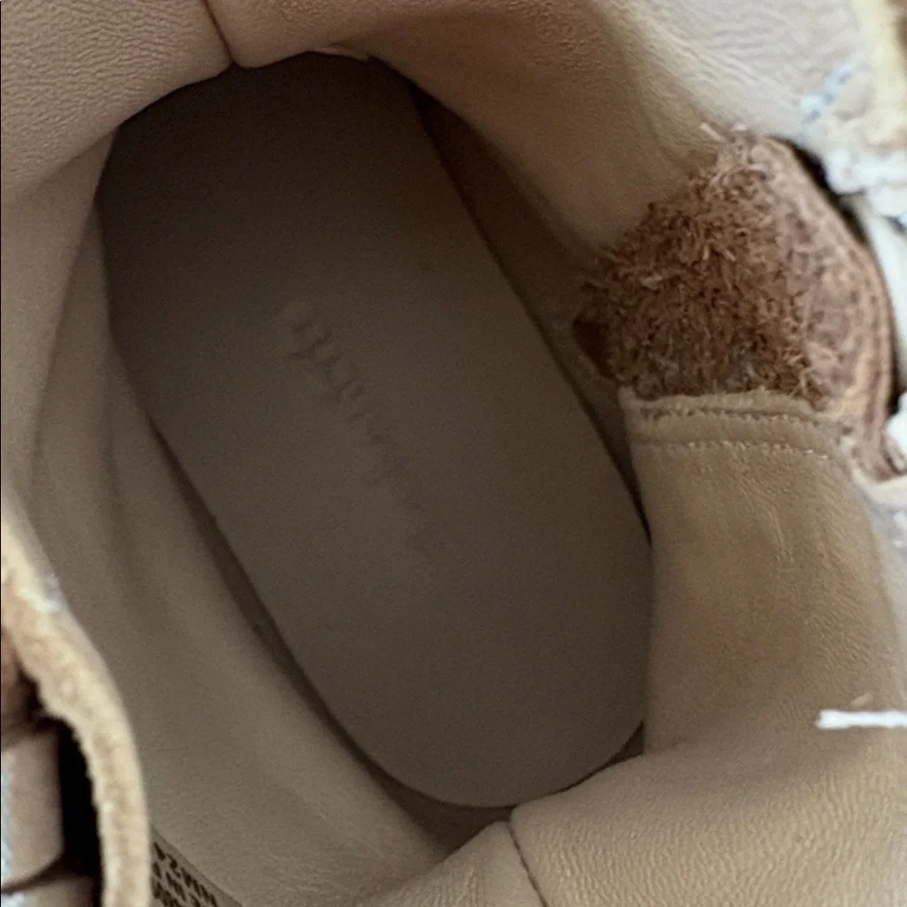 Elephantito Hannah Suede Leather Boot Metallic Blush